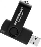 Флеш-память GOODRAM UTS2 Twister clip 16 ГБ USB 2.0 black (UTS2-0160KKR11)