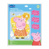 Аплікація Перо 3D картина 3в1 Букет Пеппи 26,5x19 см ТМ Peppa Pig 119236