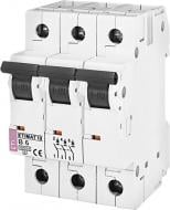 Автоматический выключатель ETI 10 3p B 16А (10 kA) 2125716