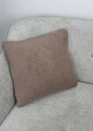 Подушка декоративная Тедди кофейная 40x40 см кофейный Прованс