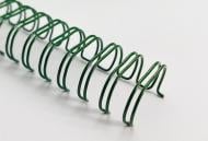 Пружина для брошурування DA (3/1) 14,3 мм зелений 100 шт. 1220202140341