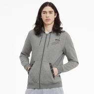 Джемпер Puma AMPLIFIED FZ Hoodie 58352303 р. S серый Джемпер Puma AMPLIFIED FZ Hoodie 58352303 р. S серый