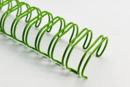 Пружина для брошурування DA (3/1) 14,3 мм салатовий 100 шт. 1220202141541