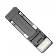 Лампа светодиодная GLOCUSENT закладка в книгу 65 Lm серый GL026