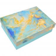 Коробка подарочная голубая 245х175х7 см