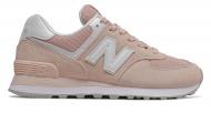 Кроссовки женские демисезонные New Balance WL574OAB р.37,5 розовые