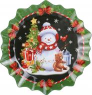 Блюдо Сніговик 30 см S300512