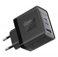 Мережевий зарядний пристрій Promate PowerPort-45W, 2хUSB-C PD, USB-A