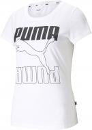 Футболка Puma Rebel Graphic Tee 58355702 р.M белый