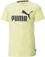 Футболка Puma ESS+ 2 Col Logo Tee 58698540 желтый
