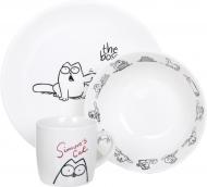 Набір дитячого посуду Sun kids set 3 шт. Simon's Cat Набір дитячого посуду Sun kids set 3 шт. Simon's Cat