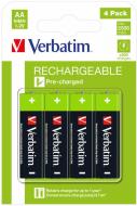 Аккумуляторы Verbatim 1.2V Ni-MH 49517 AA (пальчиковые) 4 шт.