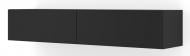 Тумба под ТВ BIM Furniture Bingo 2д 1600x300x400 мм черный матовый(BINGO_160)