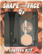 Набор W7 для контуринга Shape Your Face коричневий 6 г