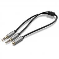 Кабель акустический UGREEN 0,2 м черный (20899)