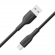 Кабель Promate xCord-AC200 USB-A to USB-C 2А 2 м black (xcord-ac200.black) Кабель Promate xCord-AC200 USB-A to USB-C 2А 2 м black (xcord-ac200.black)