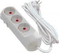 Удлинитель Neomax с заземлением 3 гн. белый 3 м NX501303E