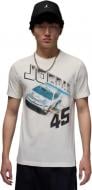 Футболка Jordan M J BRAND CAR SS CREW IB7351-133 р.L бежевый