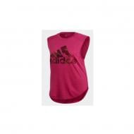 Футболка Adidas W ATH M Tee AI CZ9054 р.M малиновый