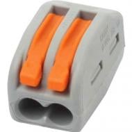 Разъем HOROZ ELECTRIC 2-х полюсний CONNECTOR-2 103-001-0002-010