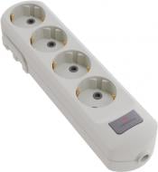 Колодка Neomax із заземленням 4 гн. без вимикача білий NX503400 Колодка Neomax із заземленням 4 гн. без вимикача білий NX503400