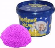 Набор для творчества Strateg Волшебный песок сиреневый