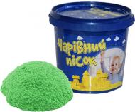 Набор для творчества Strateg Волшебный песок зелёный 0,5 кг