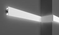 Карниз ELITE DECOR Карниз полимерный для LED освещения Grand Décor KH 907 2000x68x22 мм