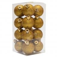 Набір ялинкових куль Девілон 250867 d40 мм 16 шт./уп. Набір ялинкових куль Девілон 250867 d40 мм 16 шт./уп.