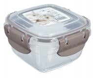 Контейнер для зберігання Stars Plast 275 мл прозорий/бежевий