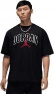 Футболка Jordan M J BRK ARCH JD HBR SS CREW IB7347-010 р.XL черный