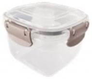 Контейнер для хранения Stars Plast 900 мл прозрачный/бежевый