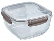 Контейнер для зберігання Stars Plast 2,4 л прозорий/бежевий