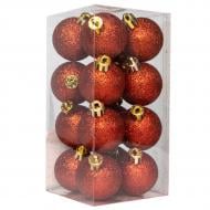 Набір ялинкових куль Девілон 250898 d40 мм 16 шт./уп. Набір ялинкових куль Девілон 250898 d40 мм 16 шт./уп.