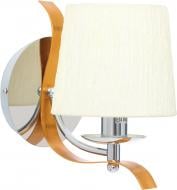 Бра Victoria Lighting 1x40 Вт E14 хром/золото Kamelia/AP1