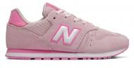 Кросівки для дівчаток демісезонні New Balance YC373SP р.36 рожеві