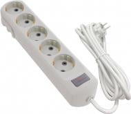 Подовжувач Neomax із заземленням 5 гн. білий 5 м NX503505E Подовжувач Neomax із заземленням 5 гн. білий 5 м NX503505E