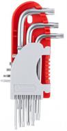 Набор Intertool укороченных звездообразных ключей Torx Т10-Т50 HT-1821