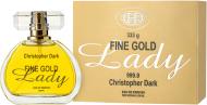 Парфумована вода Christopher Dark Fine Gold Lady 100 мл