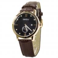 Чоловічий годинник Swidu SWI-018 Brown-Black (3088-8708)