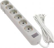 Удлинитель Neomax с заземлением 6 гн. белый 3 м NX503603E