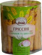 Гриссини ТМ Домашній хліб с укропом и луком 180 г