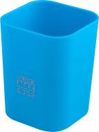 Стакан для письмового приладдя RUBBER TOUCH BM.6352-14 блакитний Buromax