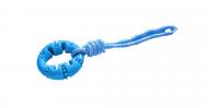 Іграшка для собак AnimAll GrizZzly Дентал з канатом синій 9758