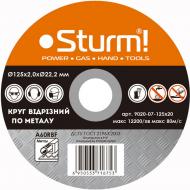 Круг отрезной Sturm 125х2,0x22,2 мм 1 шт. 9020-07
