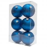 Набір ялинкових куль Девілон 251246 d80 мм 6 шт./уп. Набір ялинкових куль Девілон 251246 d80 мм 6 шт./уп.