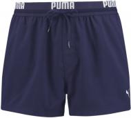 Шорты Puma SWIM MEN LOGO SHORT LEN 90765901 р. S темно-синий