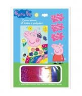 Аппликация из фольги Перо Пеппа и радуга 25x18 см ТМ Peppa Pig 119359