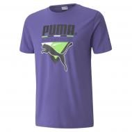 Футболка Puma TFS Graphic Tee 59761472 р.L фіолетовий