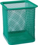 Підставка для ручок квадратна 80х80х95 мм зелена Buromax